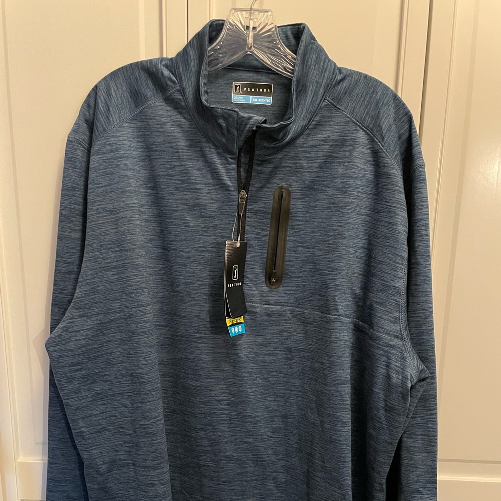 PGA Tour three quarter zip long sleeve